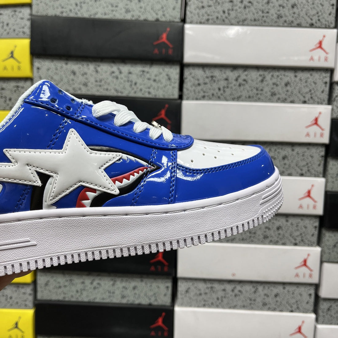Bape Sta Blue Shark