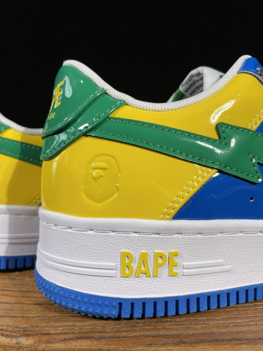 Bape Sta Blue Yellow Green