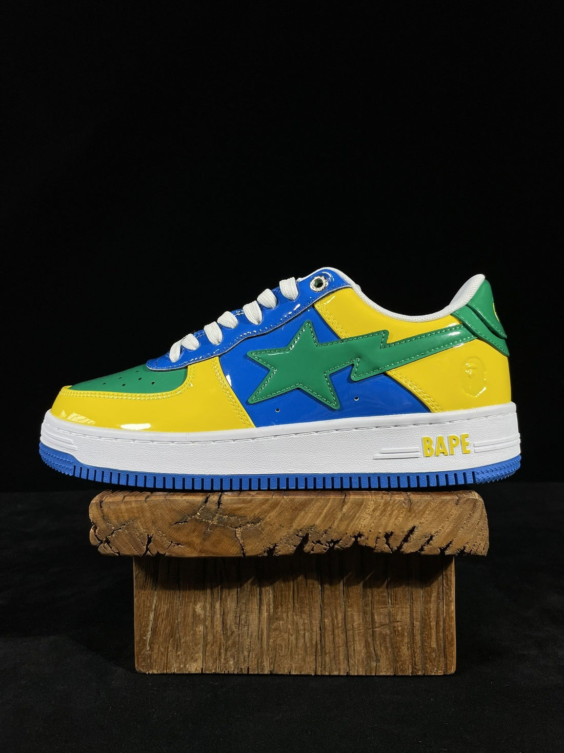 Bape Sta Blue Yellow Green