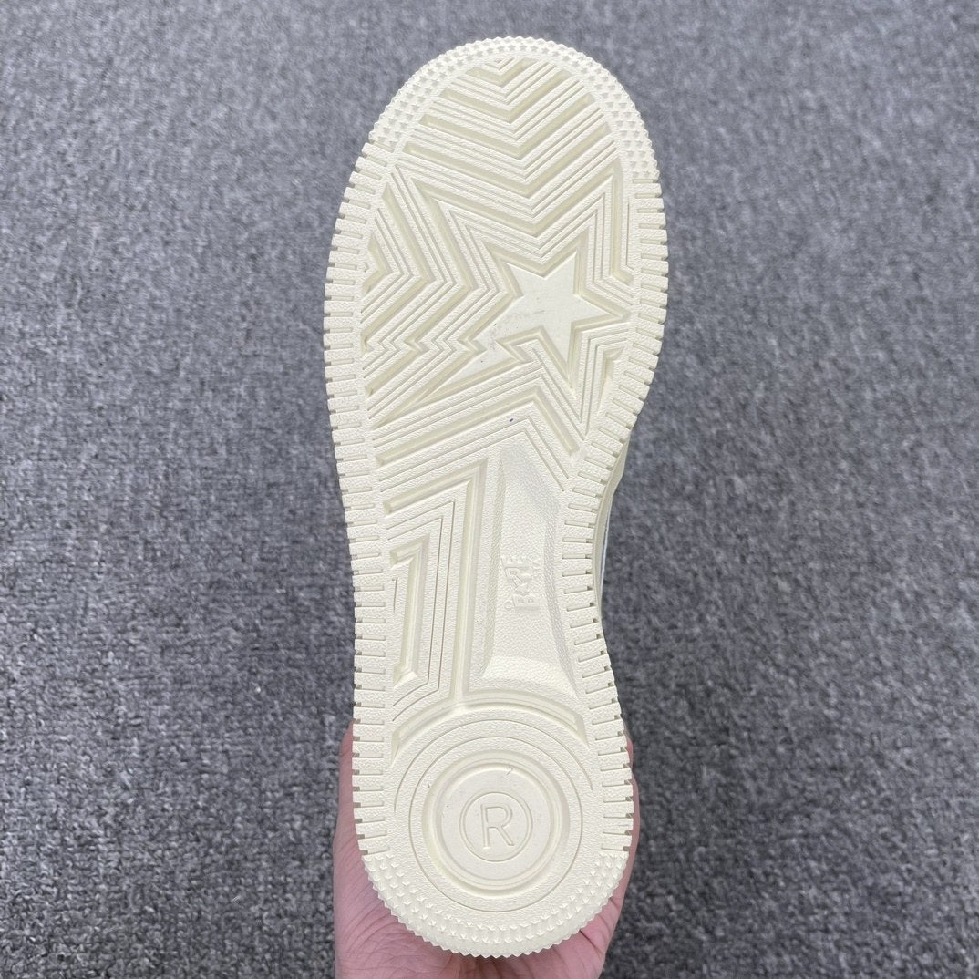 Bape Sta Cream Grey