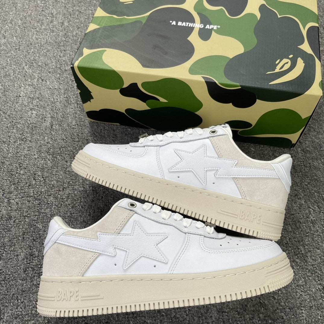 Bape Sta Cream White
