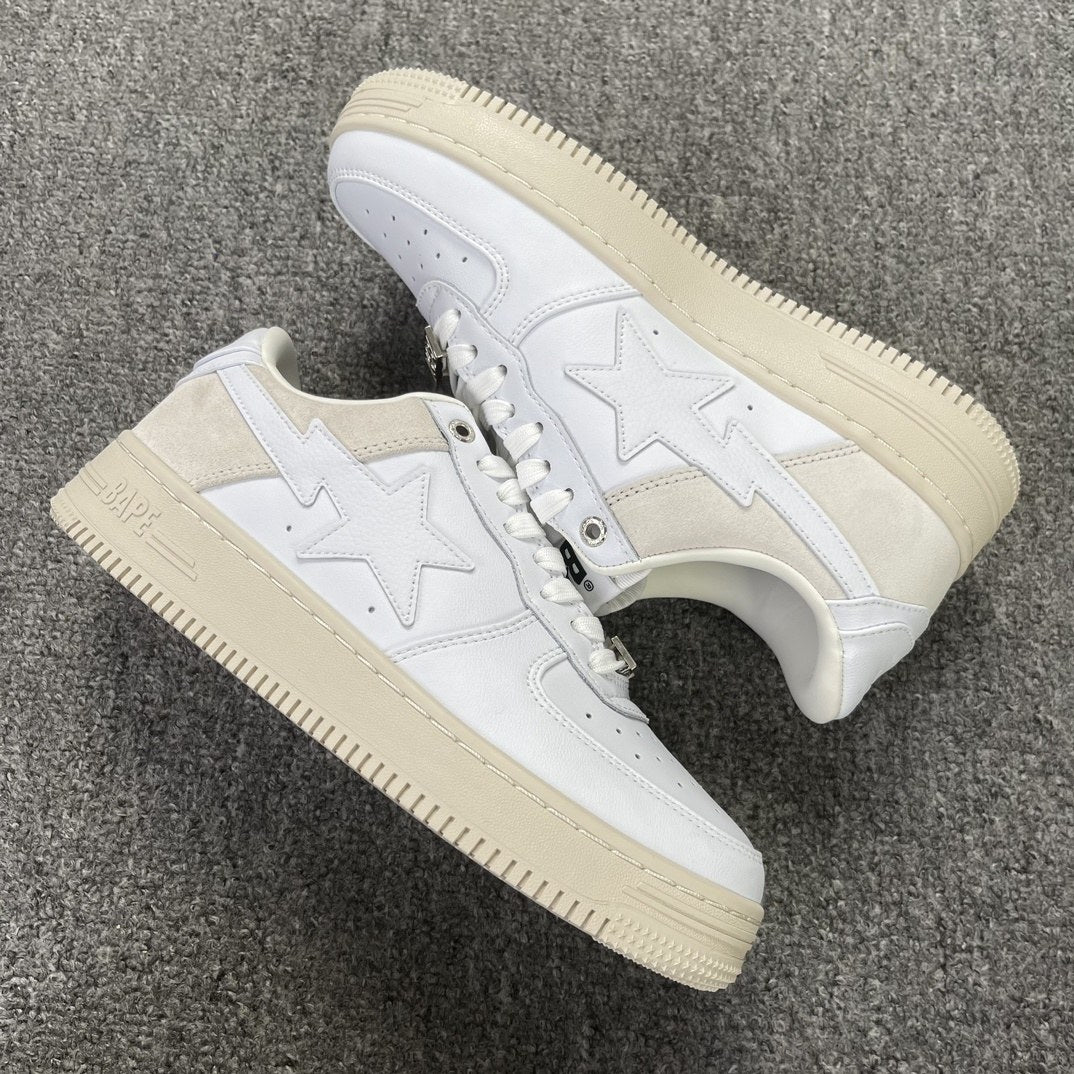 Bape Sta Cream White