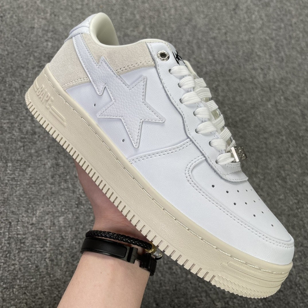 Bape Sta Cream White