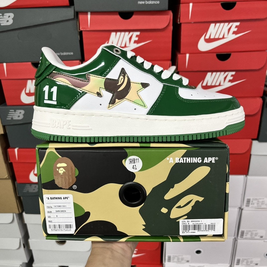 Bape Sta Green Number 11