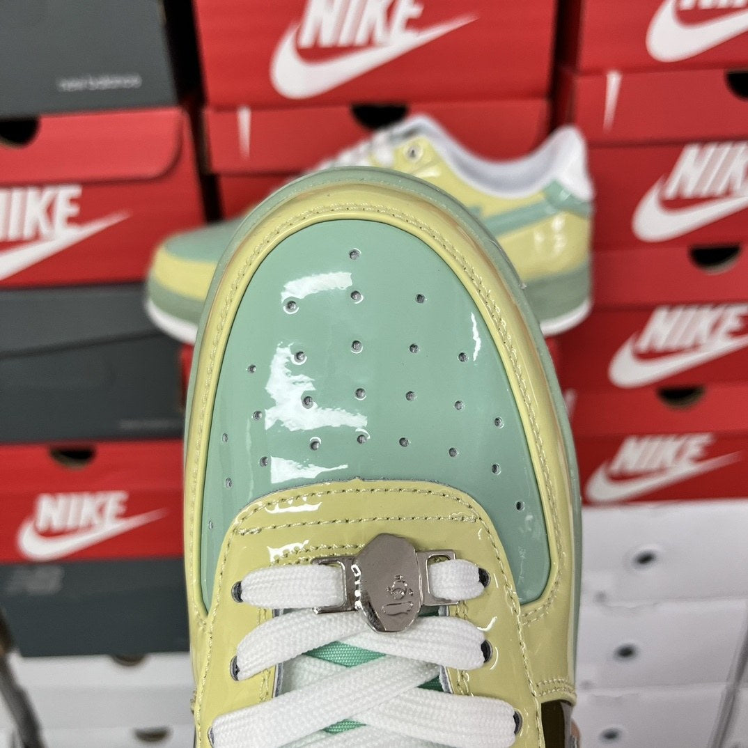 Bape Sta Green Yellow Brown