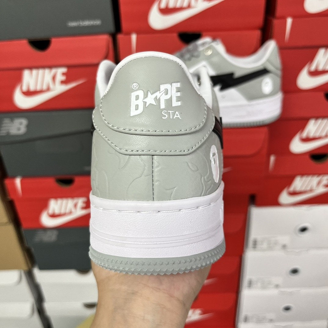 Bape Sta Grey Black