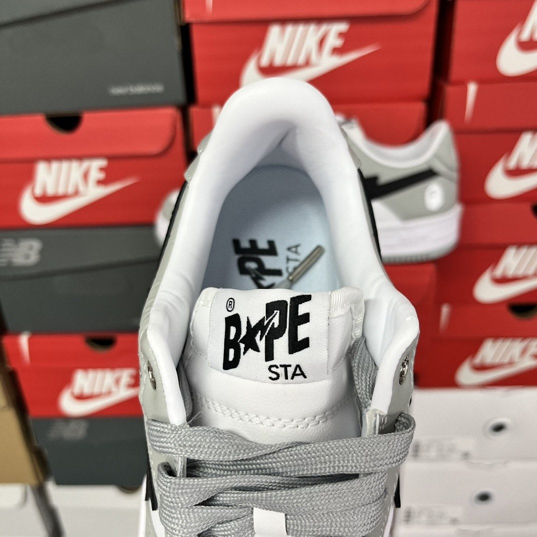 Bape Sta Grey Black