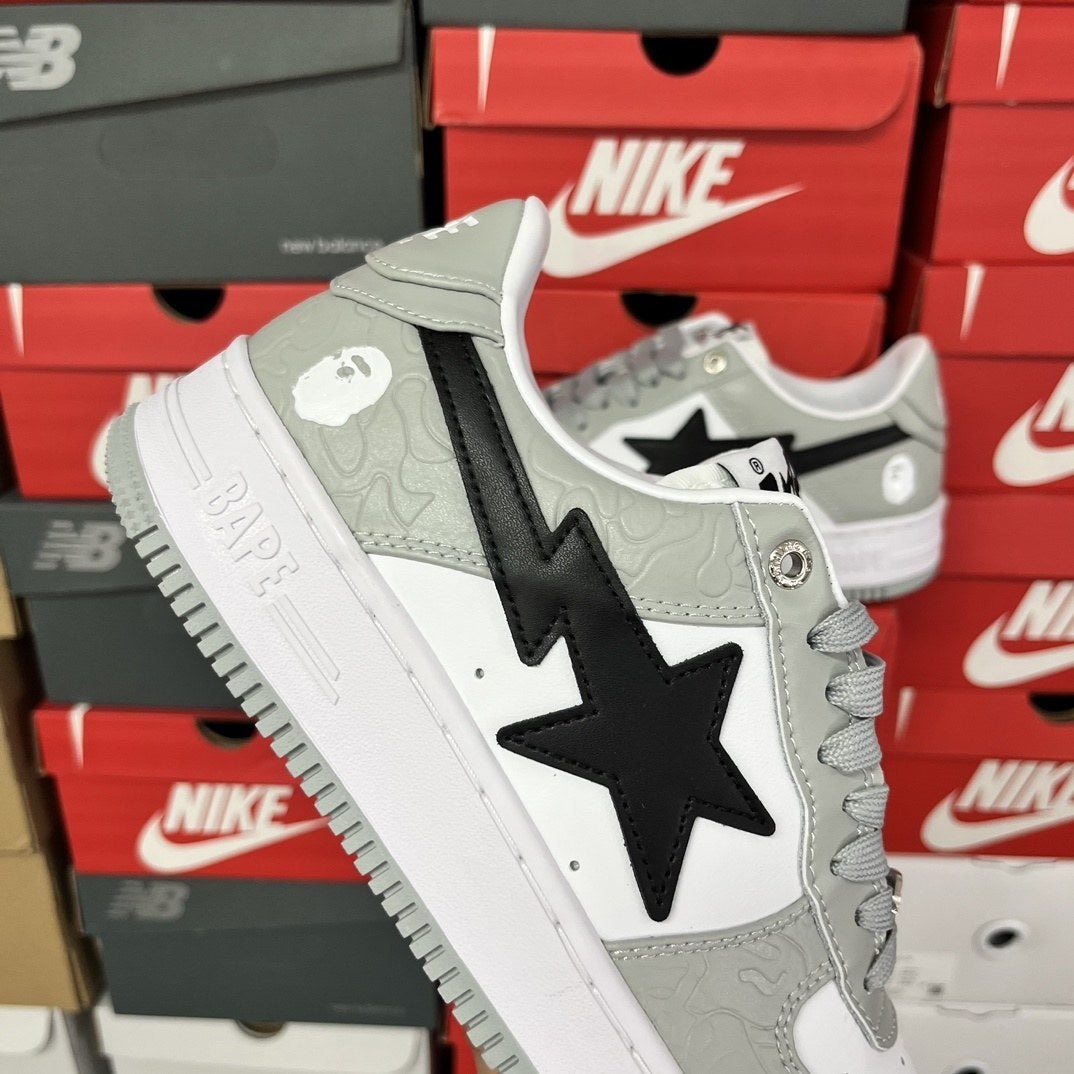 Bape Sta Grey Black