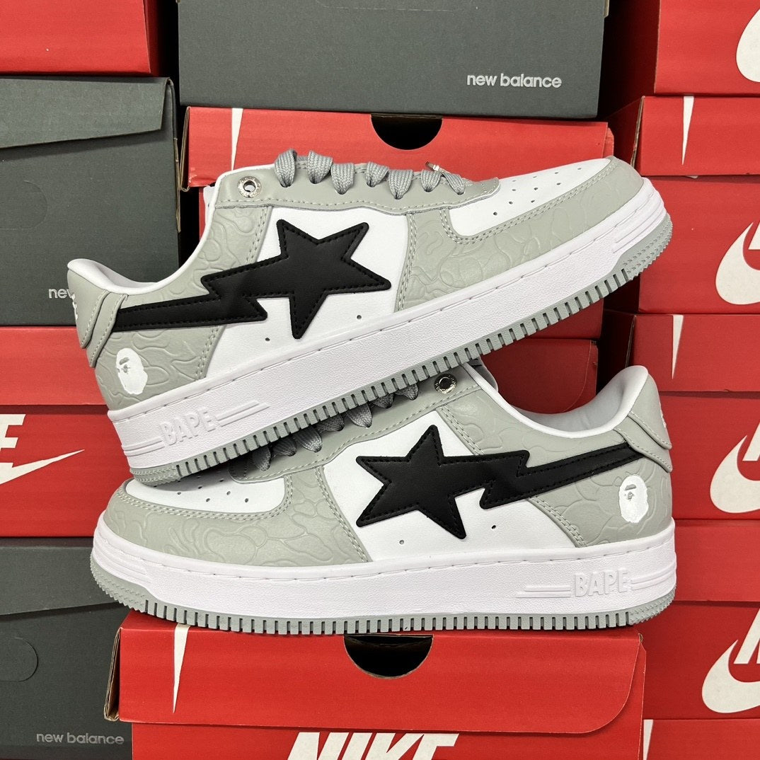 Bape Sta Grey Black