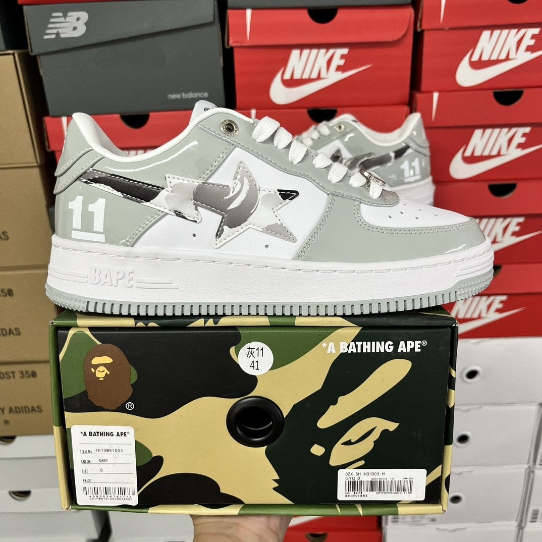 Bape Sta Grey Number 11