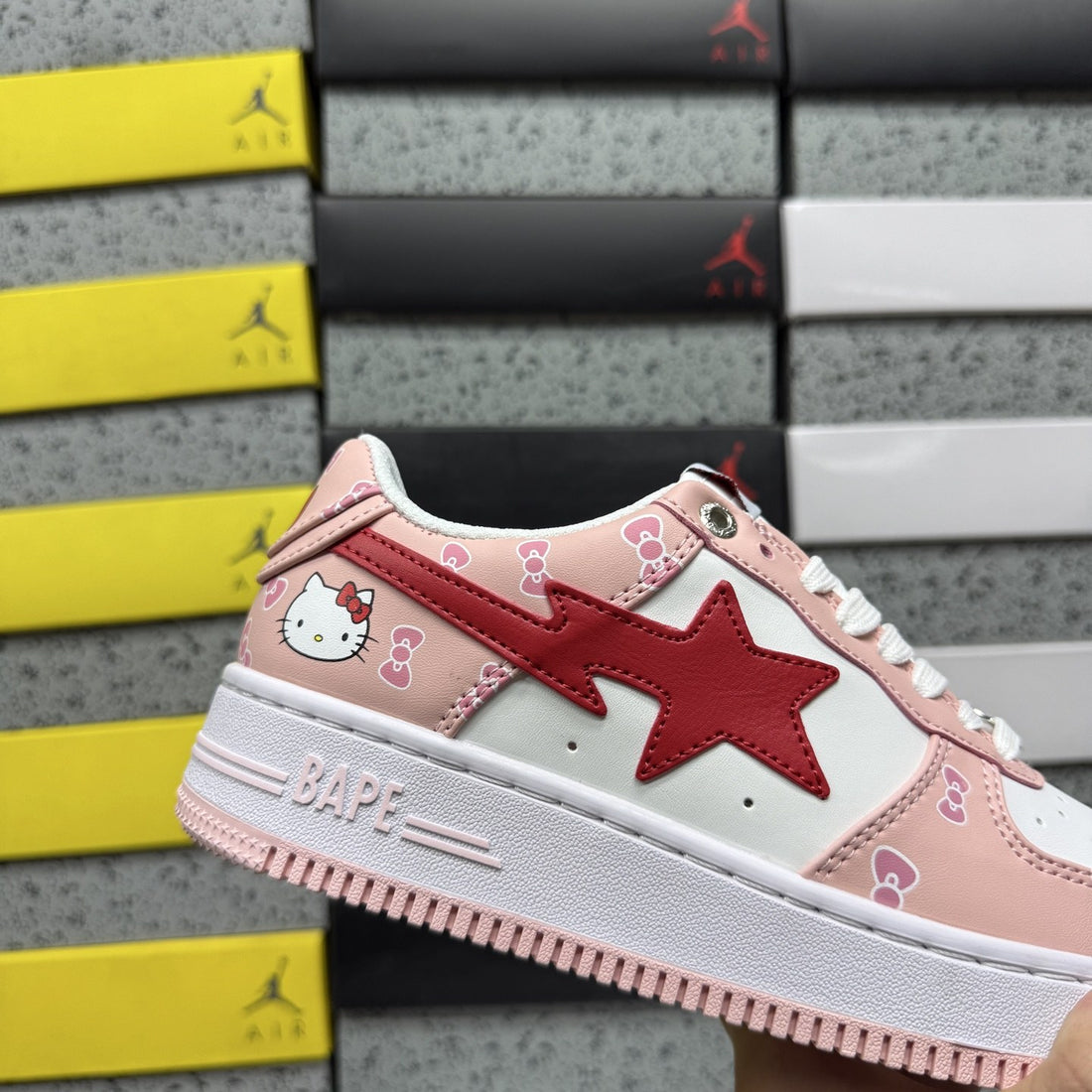 Bape Sta Hello Kitty Pink