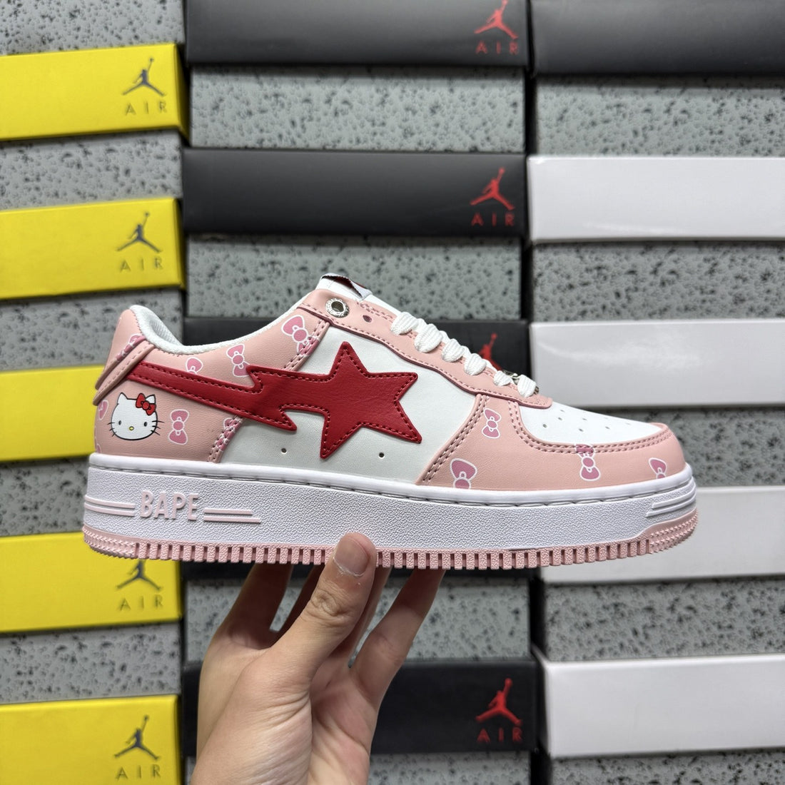 Bape Sta Hello Kitty Pink