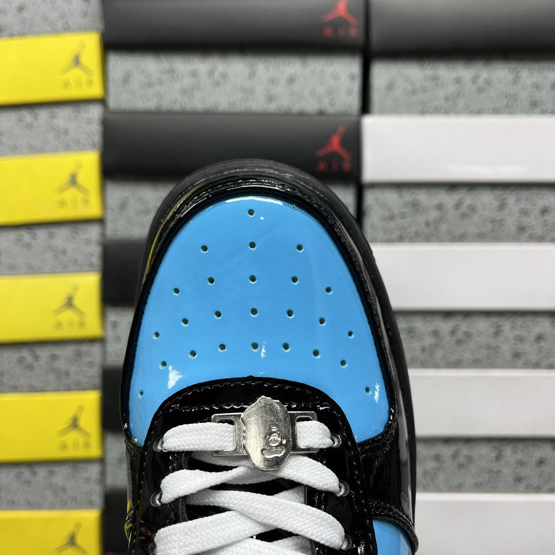 Bape Sta Marvel Black Blue White