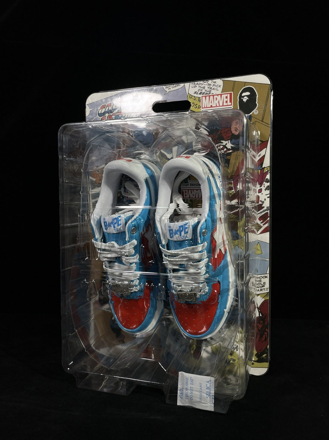 Bape Sta Marvel Captain America Blue