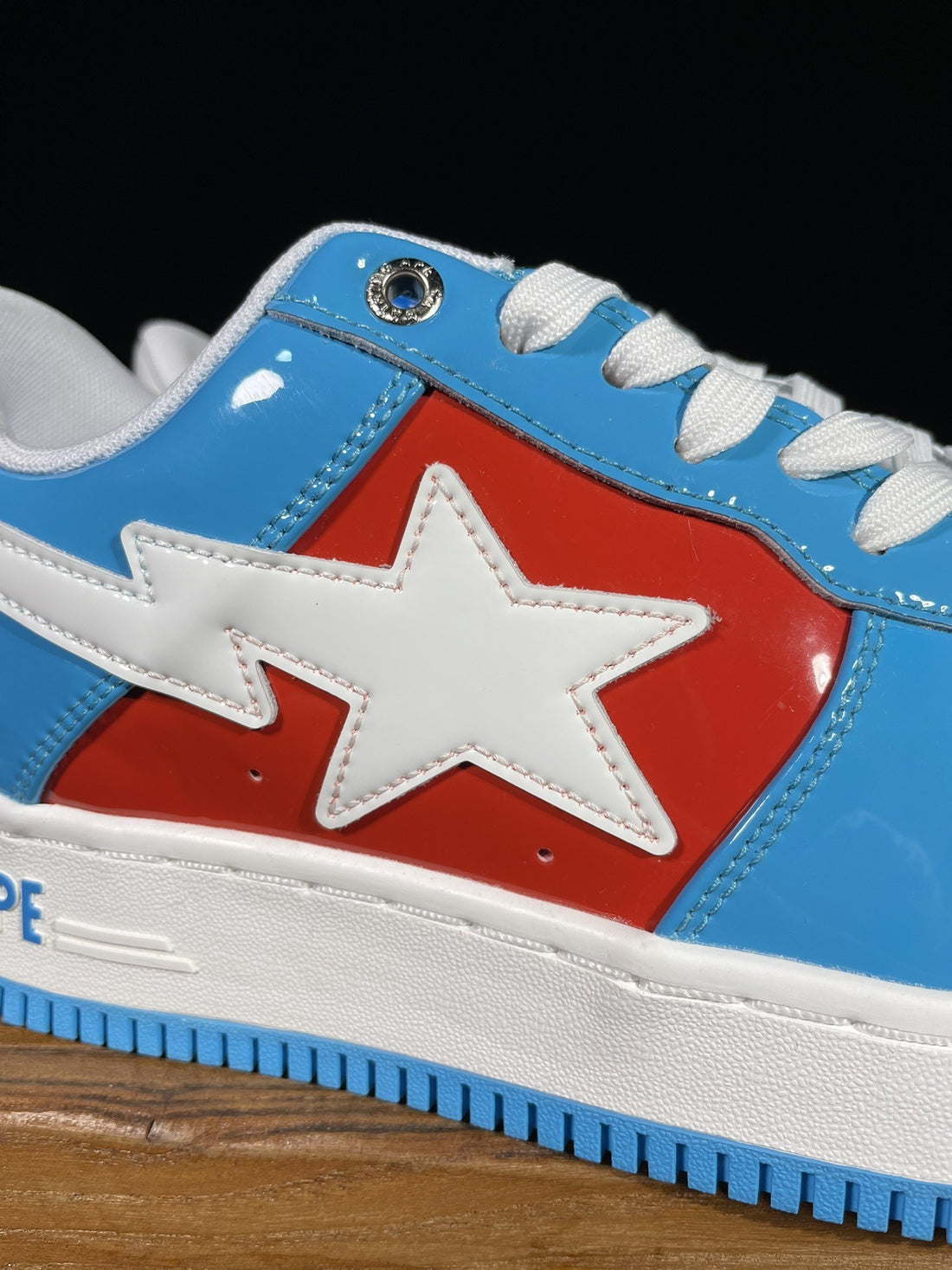 Bape Sta Marvel Captain America Blue