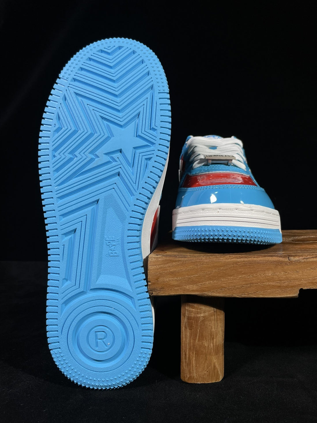 Bape Sta Marvel Captain America Blue