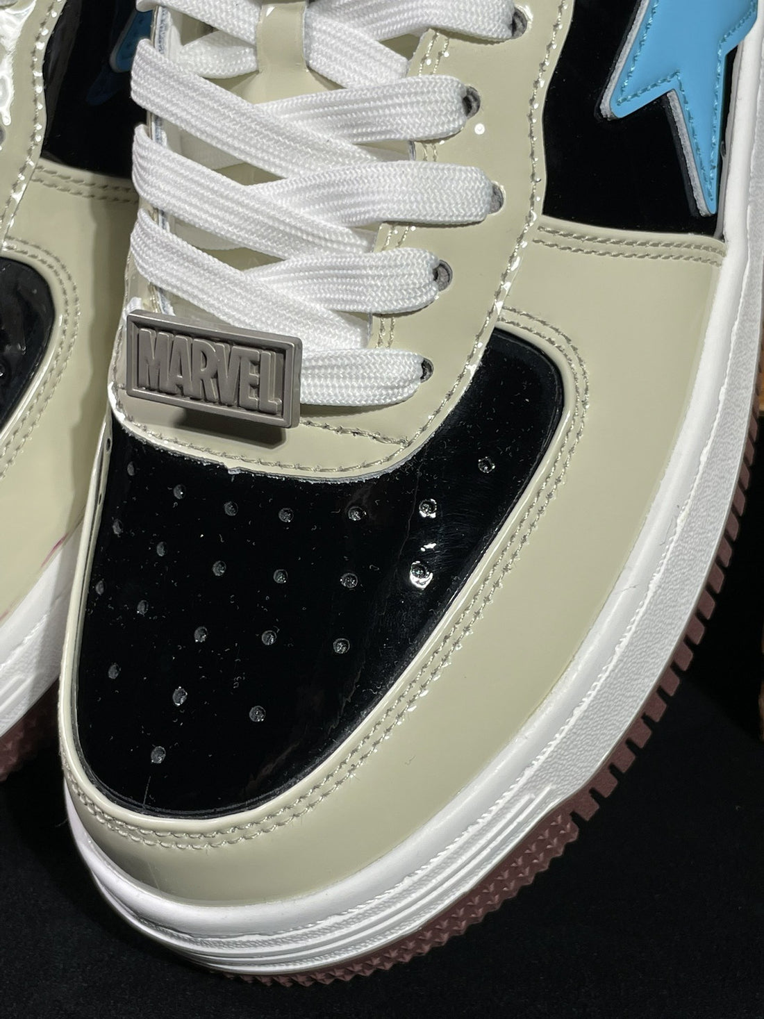 Bape Sta Marvel Cream Blue