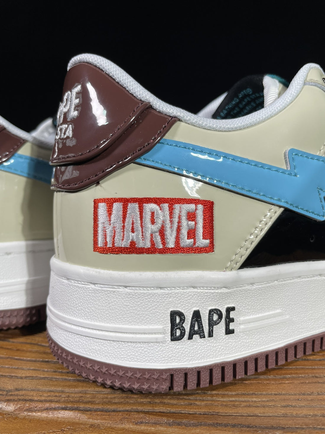 Bape Sta Marvel Cream Blue