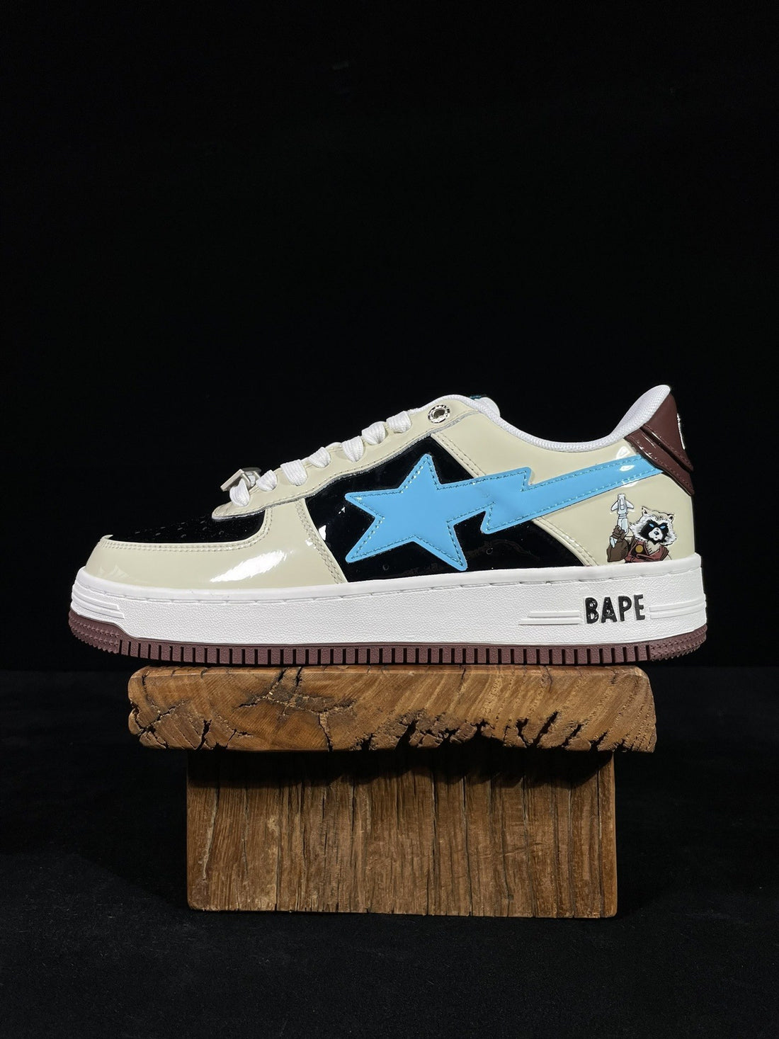 Bape Sta Marvel Cream Blue