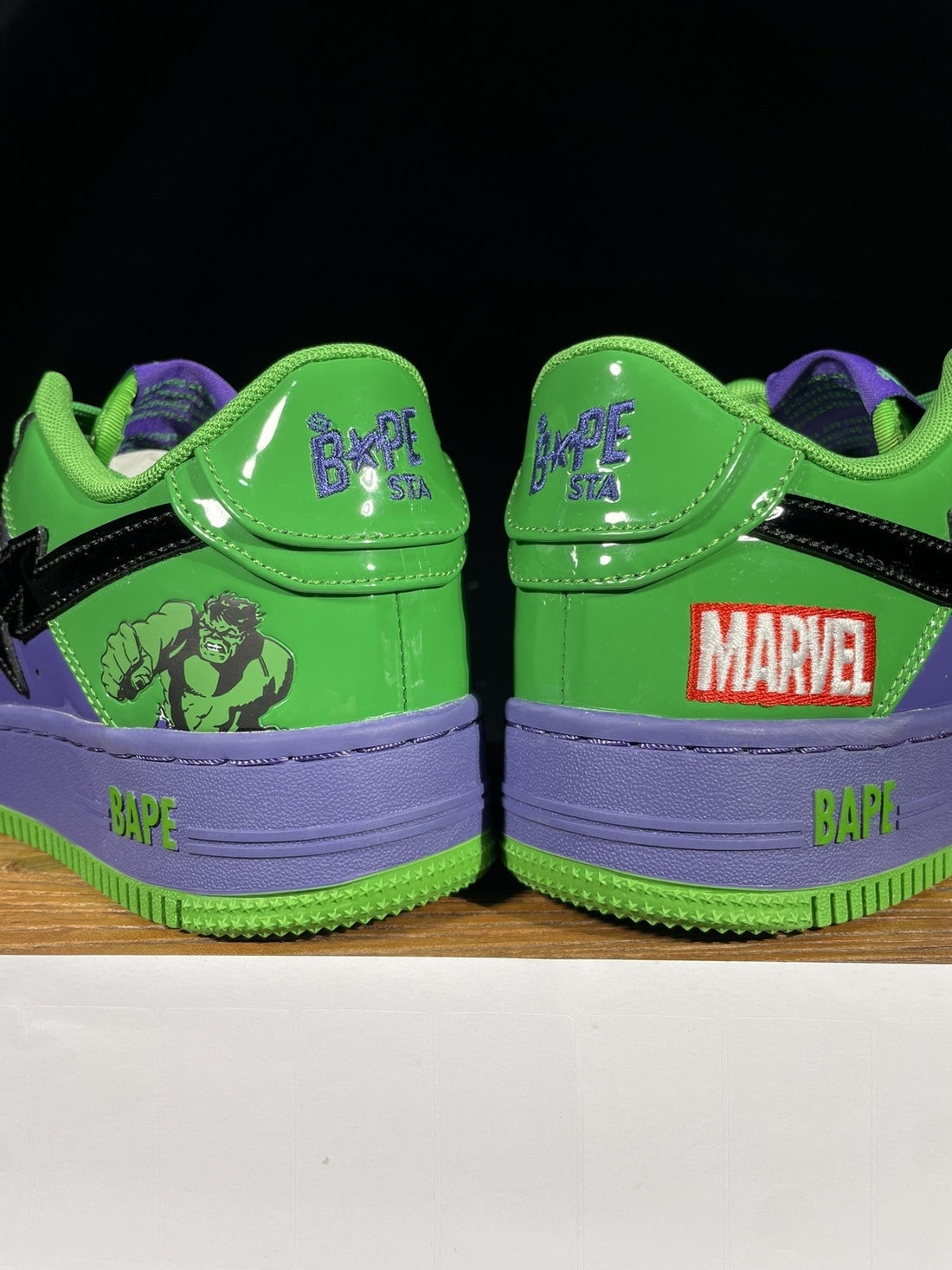 Bape Sta Marvel Hulk Purple Green