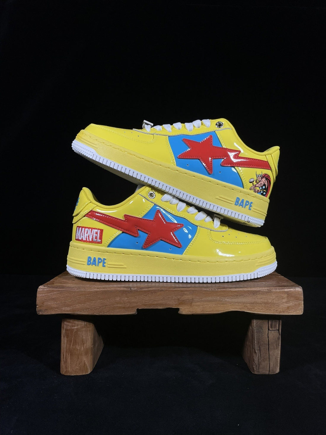 Bape Sta Marvel Yellow