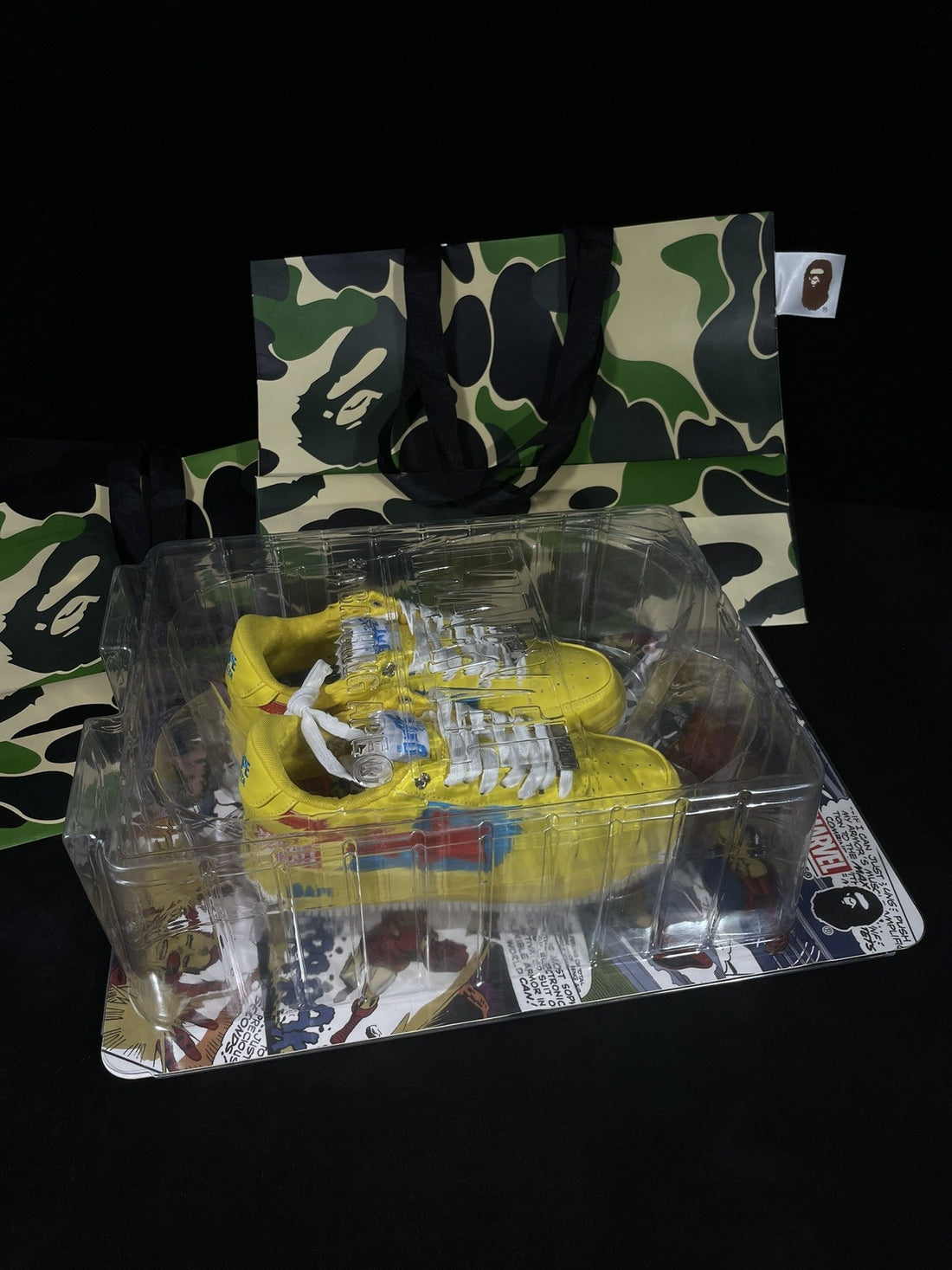 Bape Sta Marvel Yellow