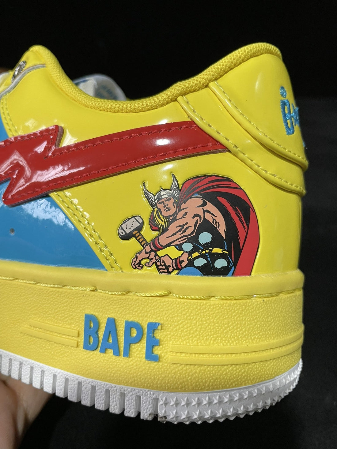 Bape Sta Marvel Yellow