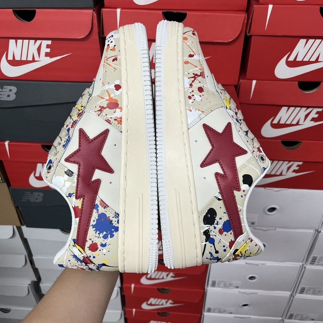 Bape Sta Paint Splatter