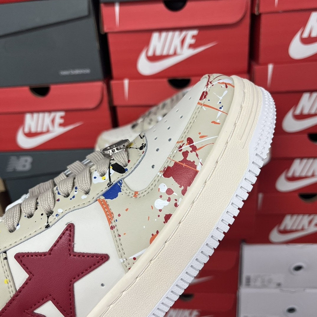 Bape Sta Paint Splatter