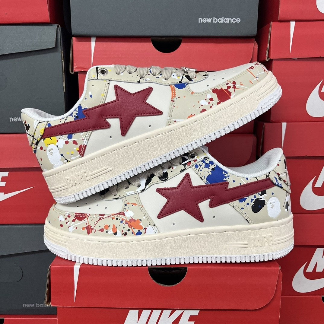 Bape Sta Paint Splatter