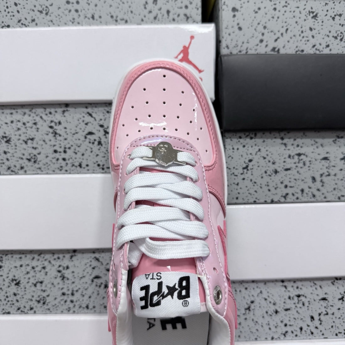 Bape Sta Pink Patent