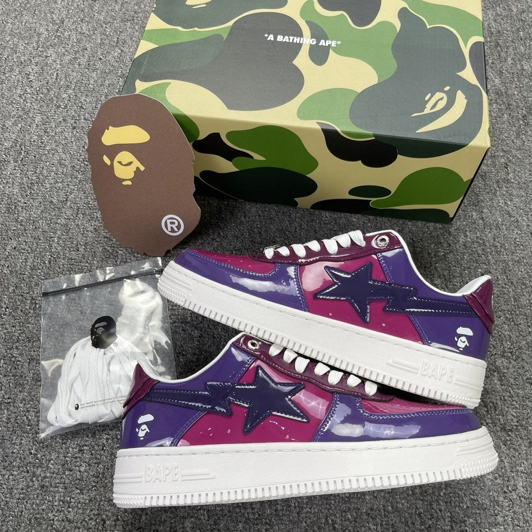 Bape Sta Purple Patent