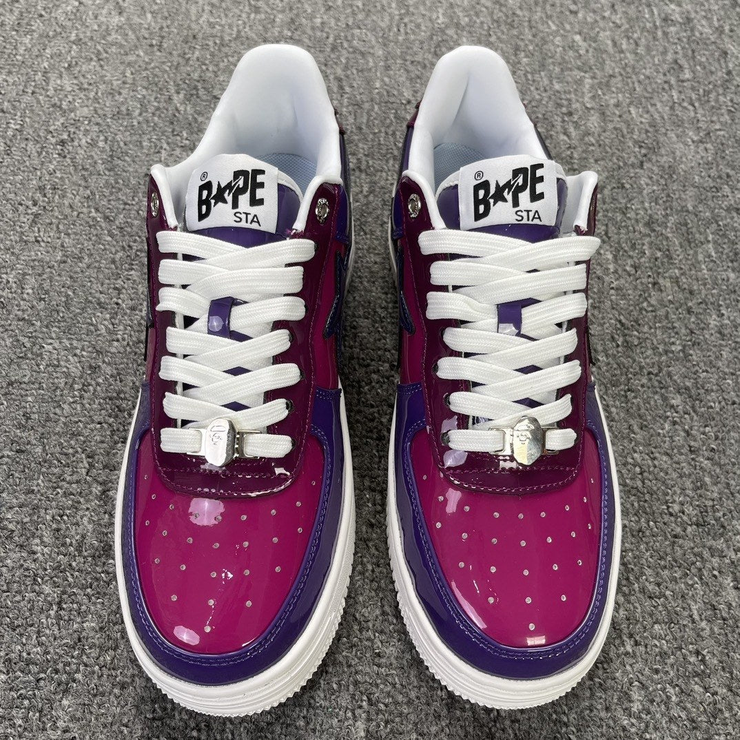 Bape Sta Purple Patent