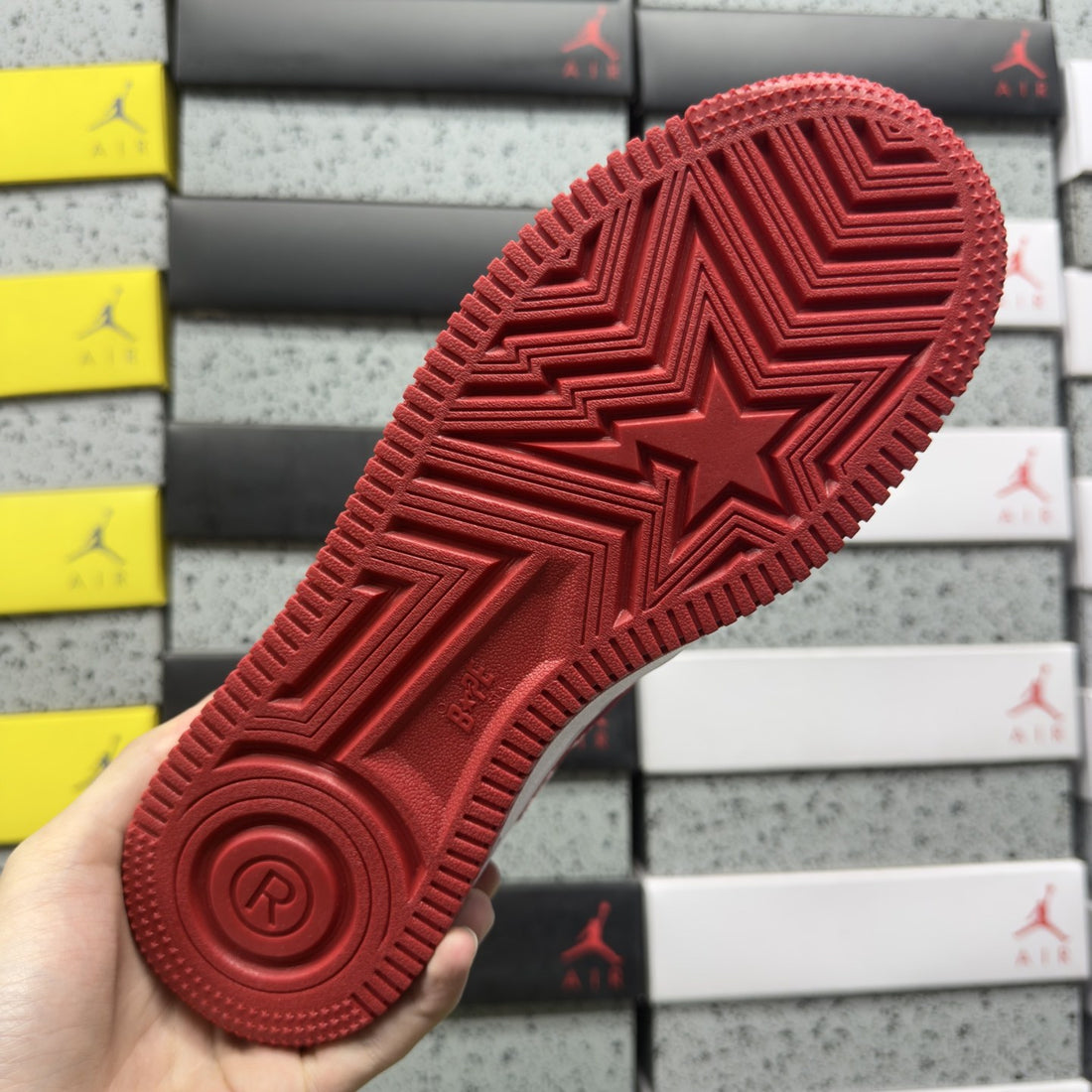 Bape Sta Red Patent