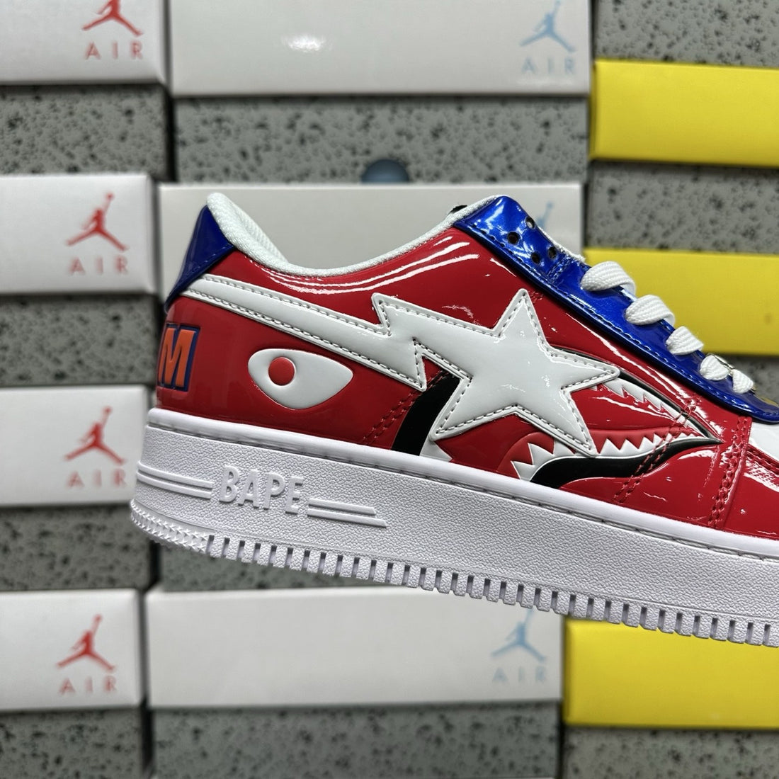 Bape Sta Red Shark