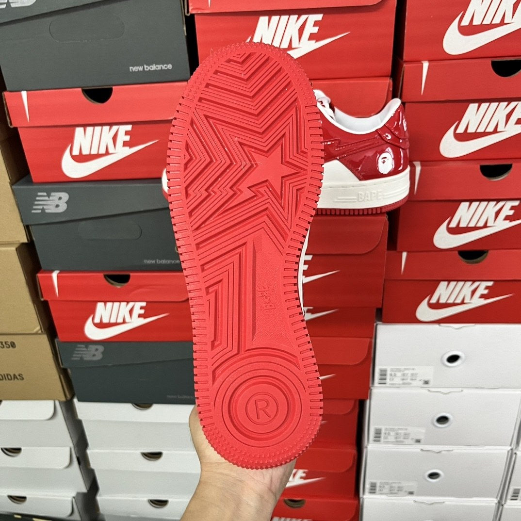 Bape Sta Red White