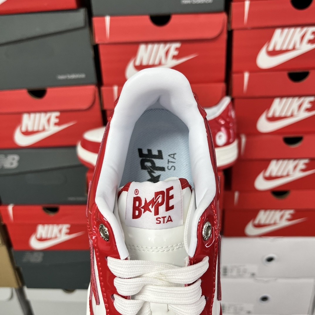 Bape Sta Red White