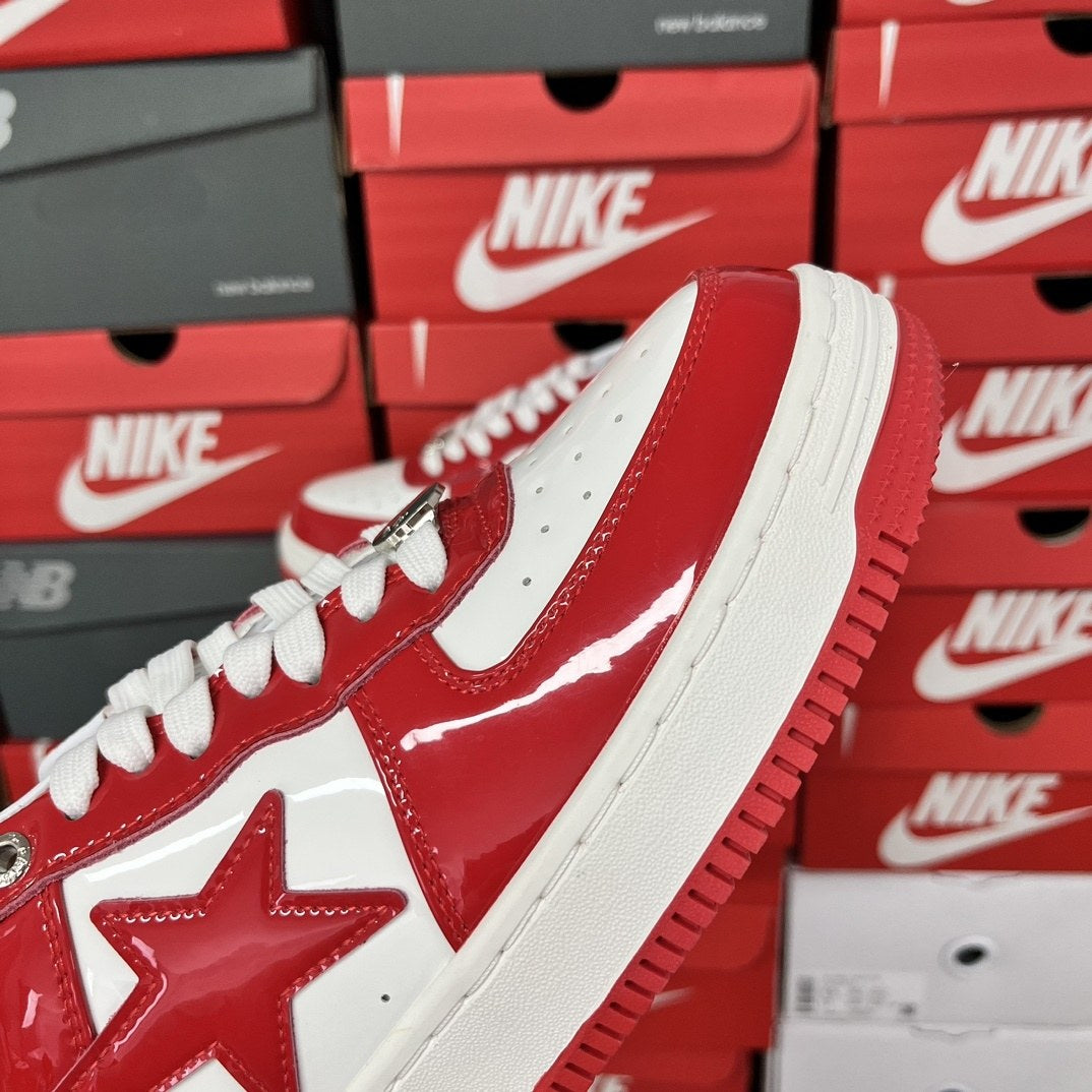 Bape Sta Red White