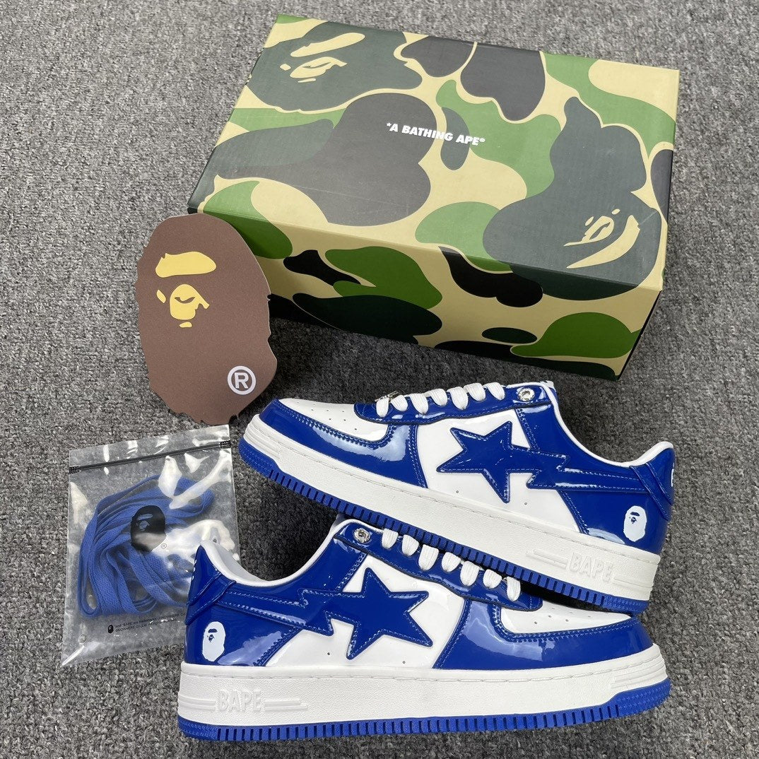 Bape Sta Royal Blue Patent