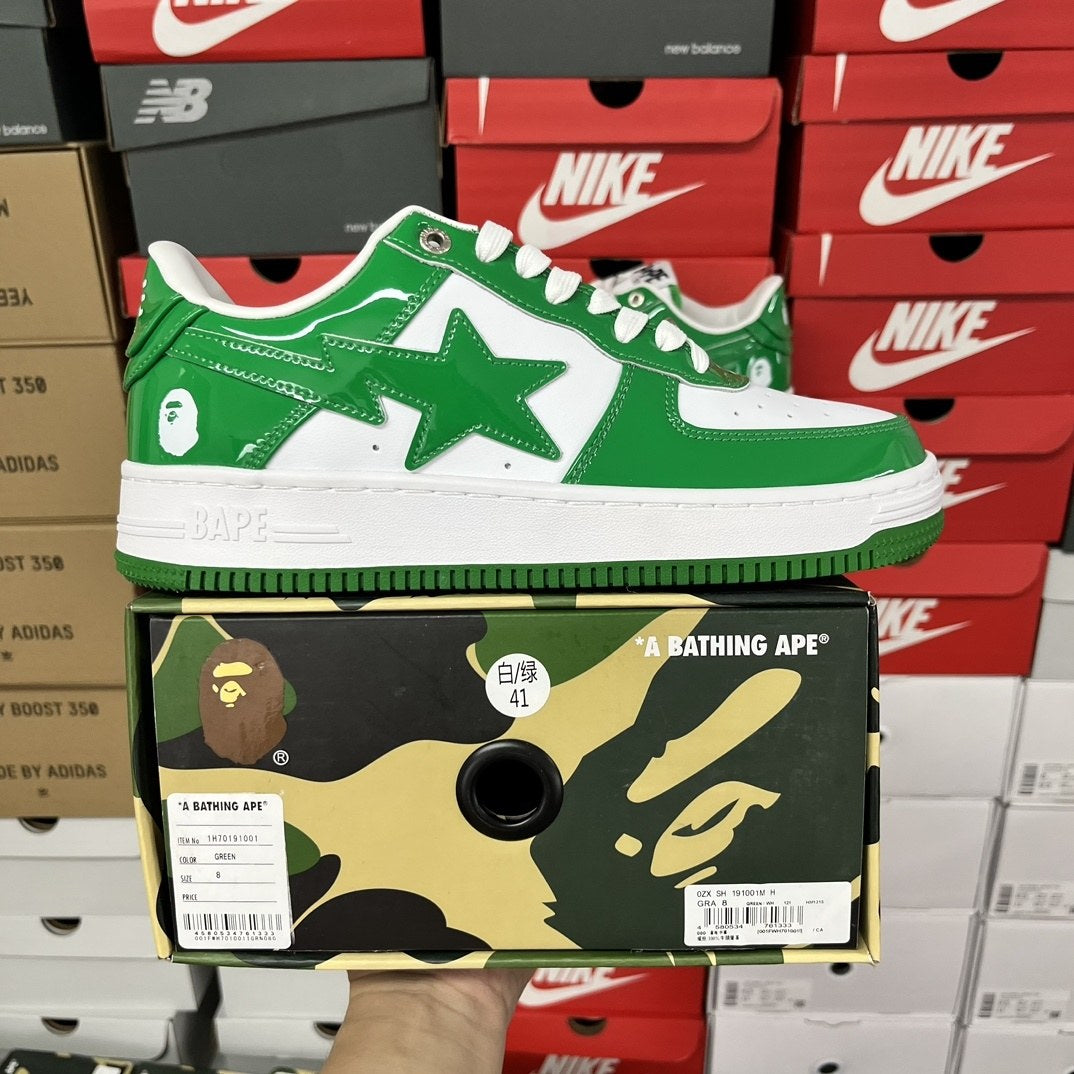 Bape Sta White Green