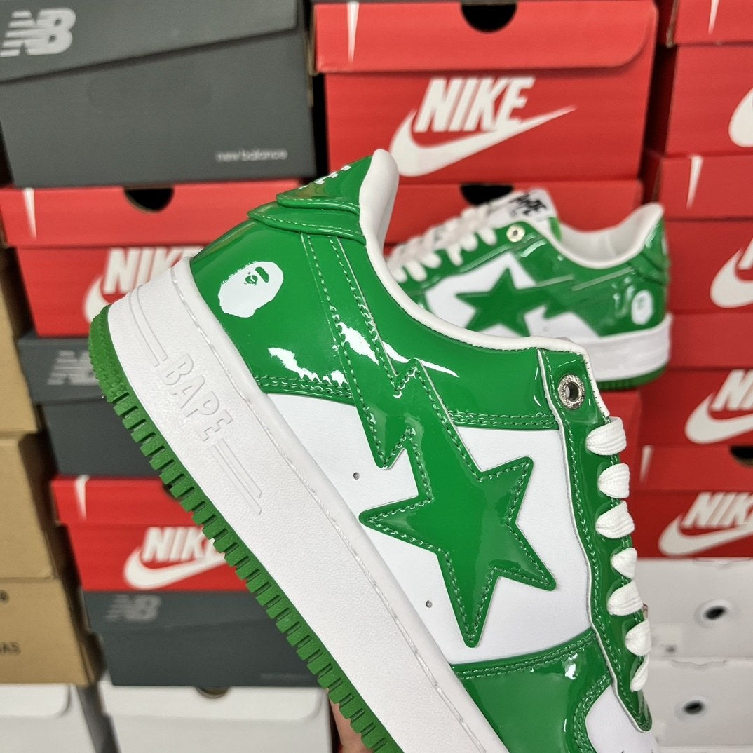 Bape Sta White Green