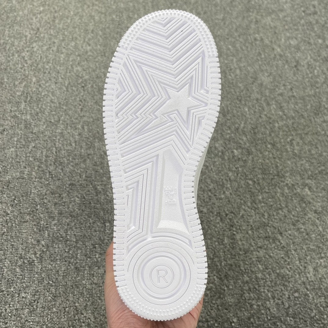 Bape Sta White Green Camo