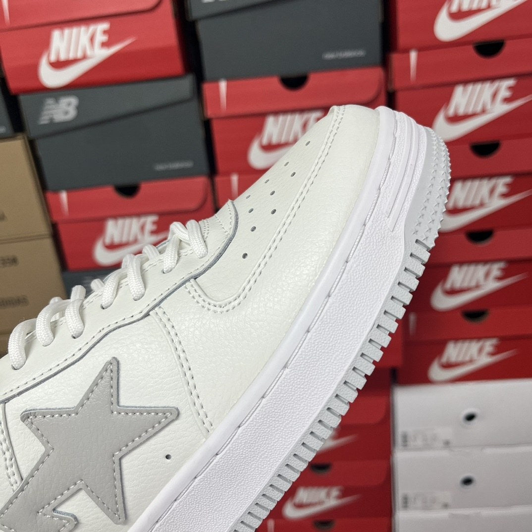Bape Sta White Grey