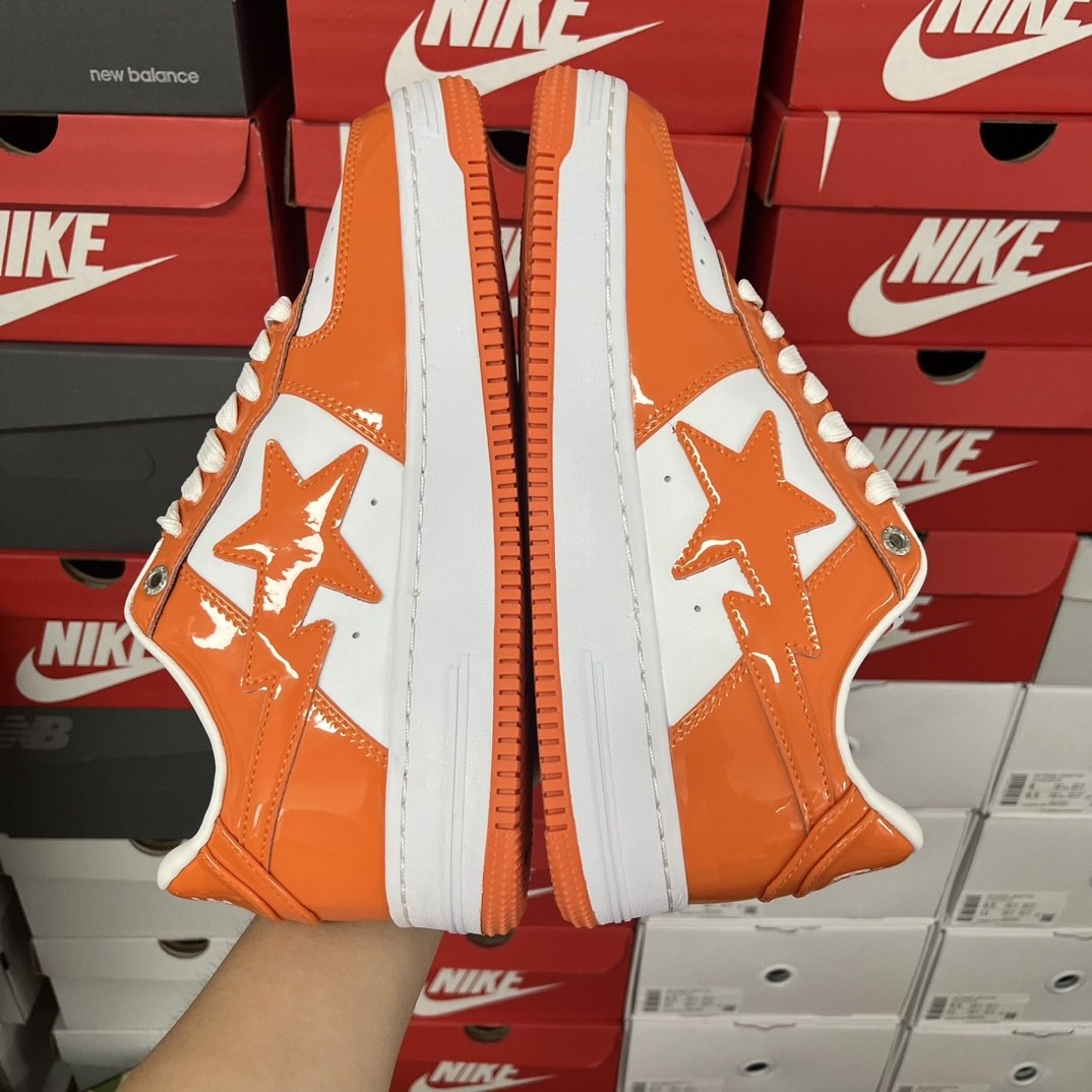 Bape Sta White Orange