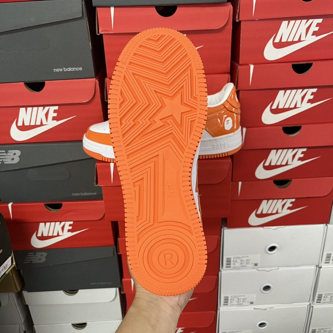 Bape Sta White Orange