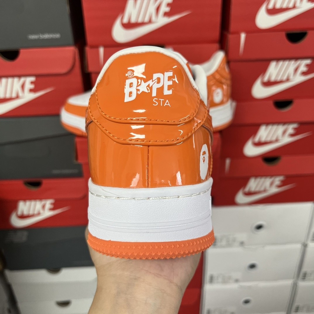 Bape Sta White Orange