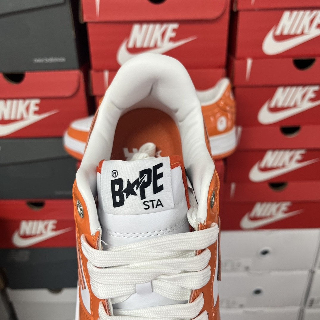Bape Sta White Orange