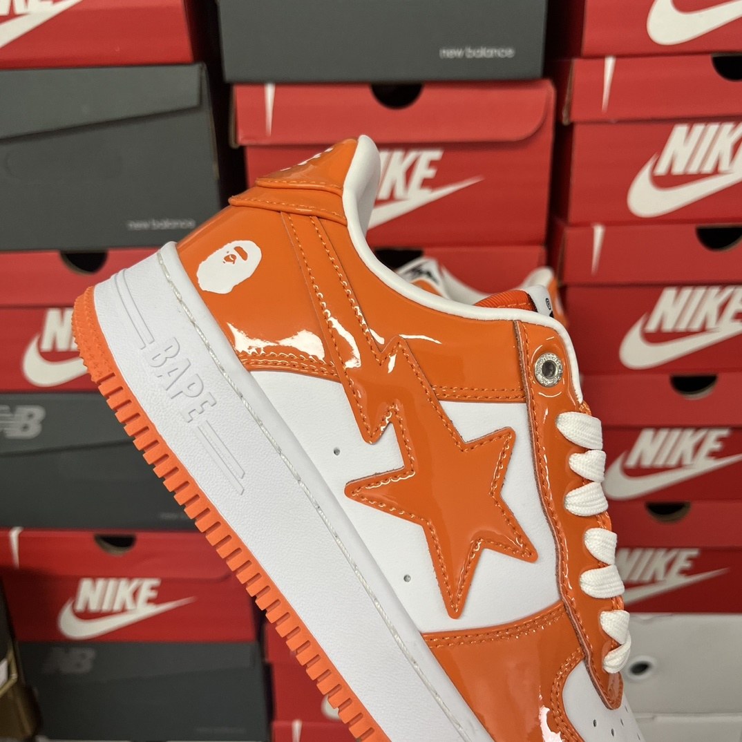 Bape Sta White Orange