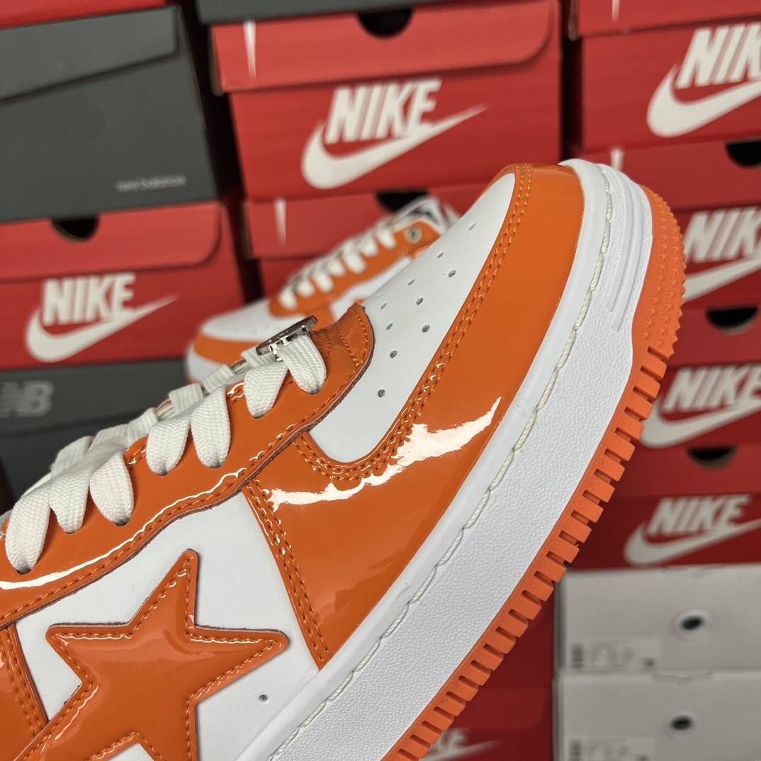 Bape Sta White Orange
