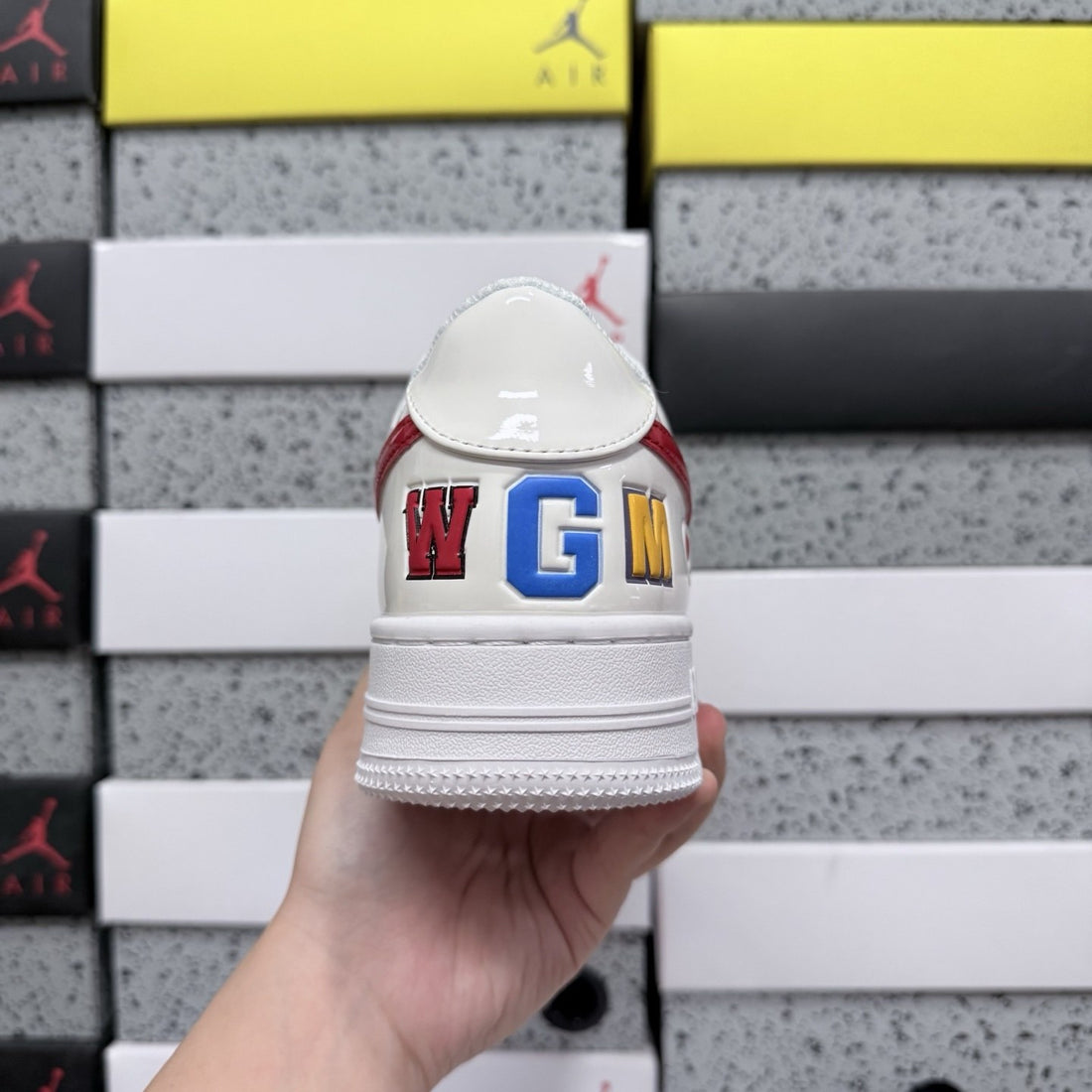 Bape Sta White Red Shark